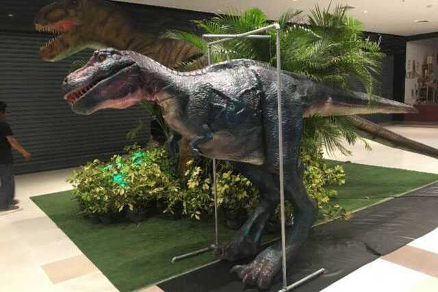 恐龍皮套,恐龍表演服