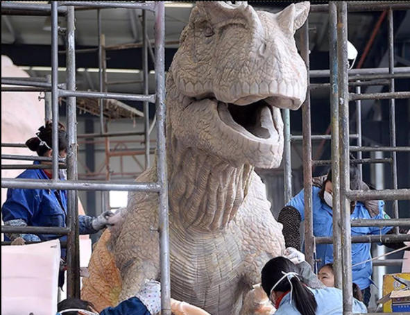 仿真恐龍皮膚材料選型指南：玻璃膠分類、性能及彈性纖維優化